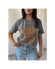 Leopar Tişört
