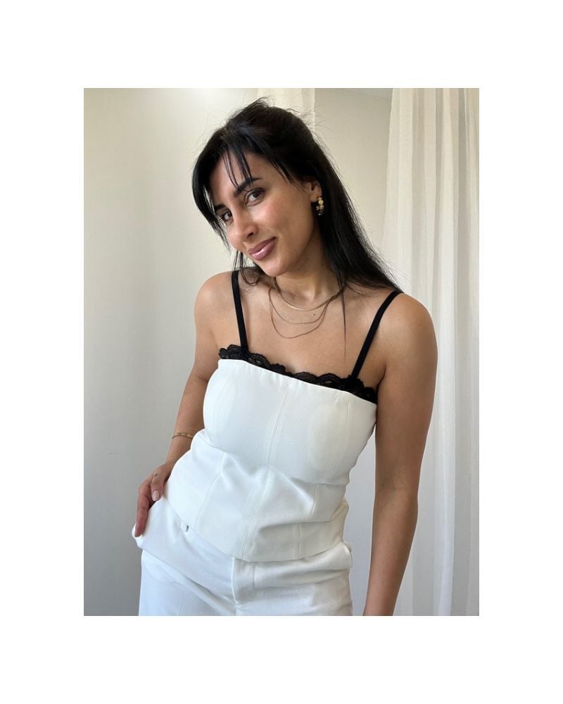 Dantelli Straplez Bluz