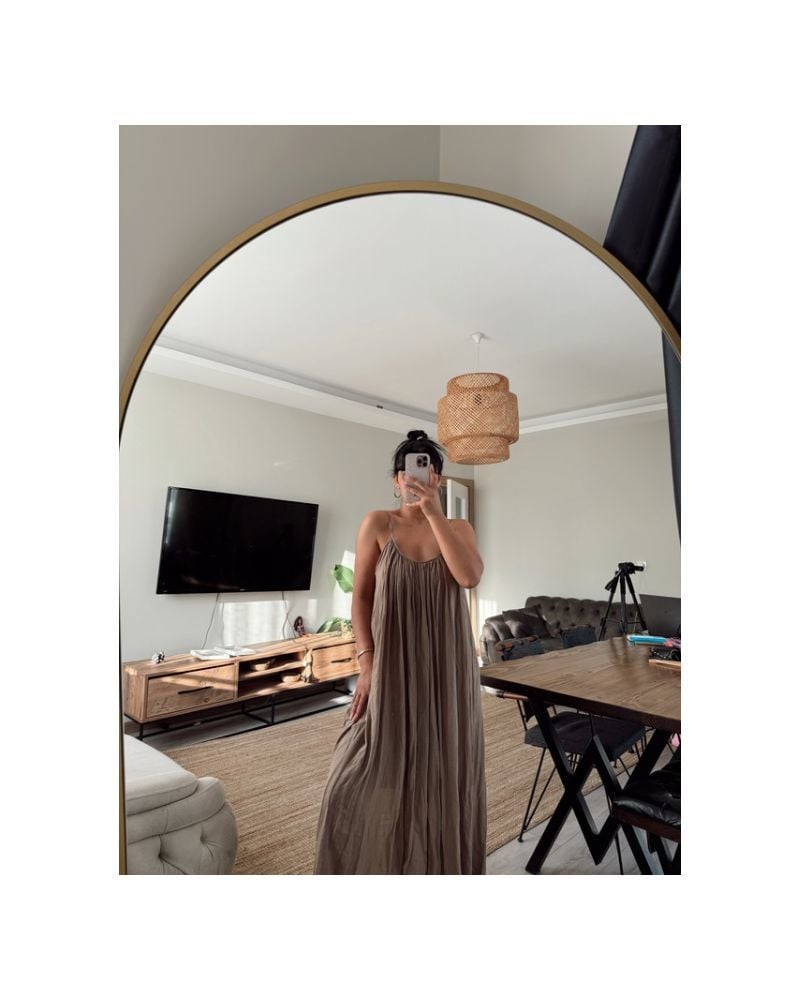 ASKILI TÜLBENT ELBİSE TAŞ