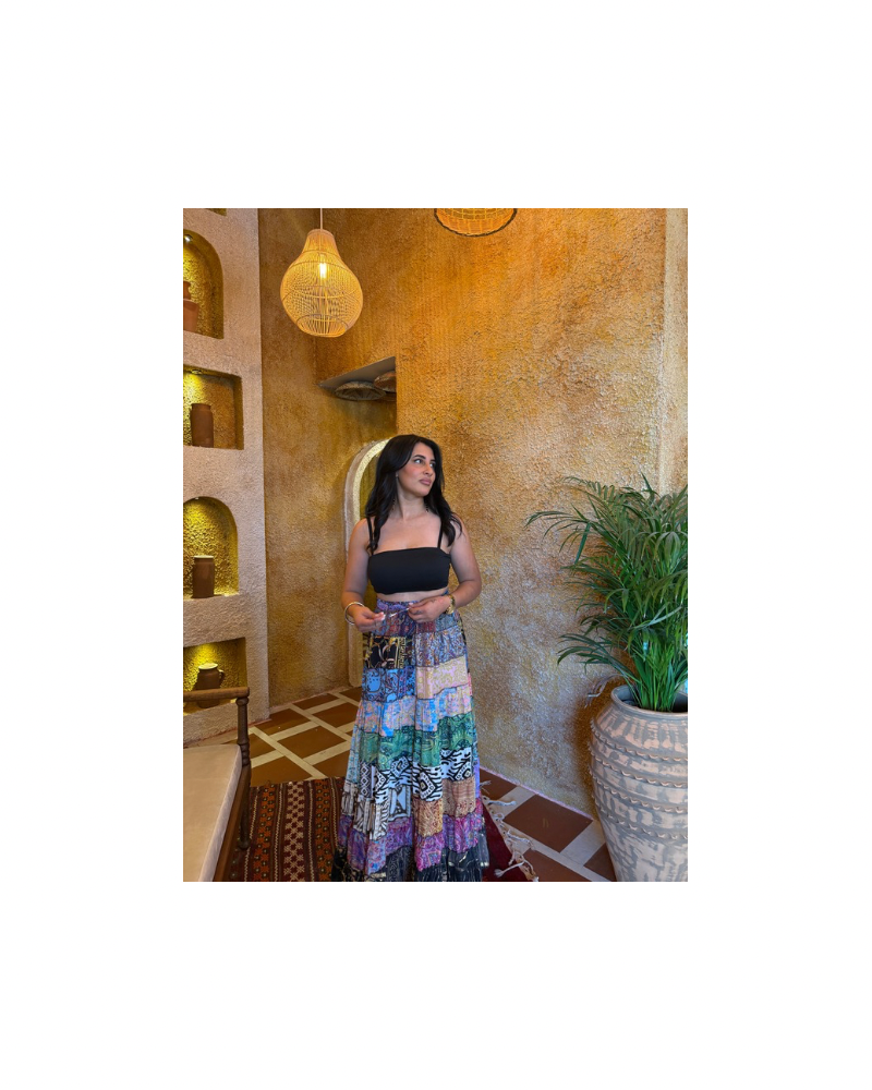 Etnik Patchwork Etek