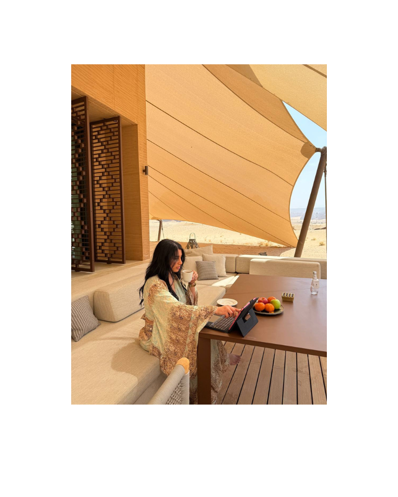 Yeşil soft etnik takım