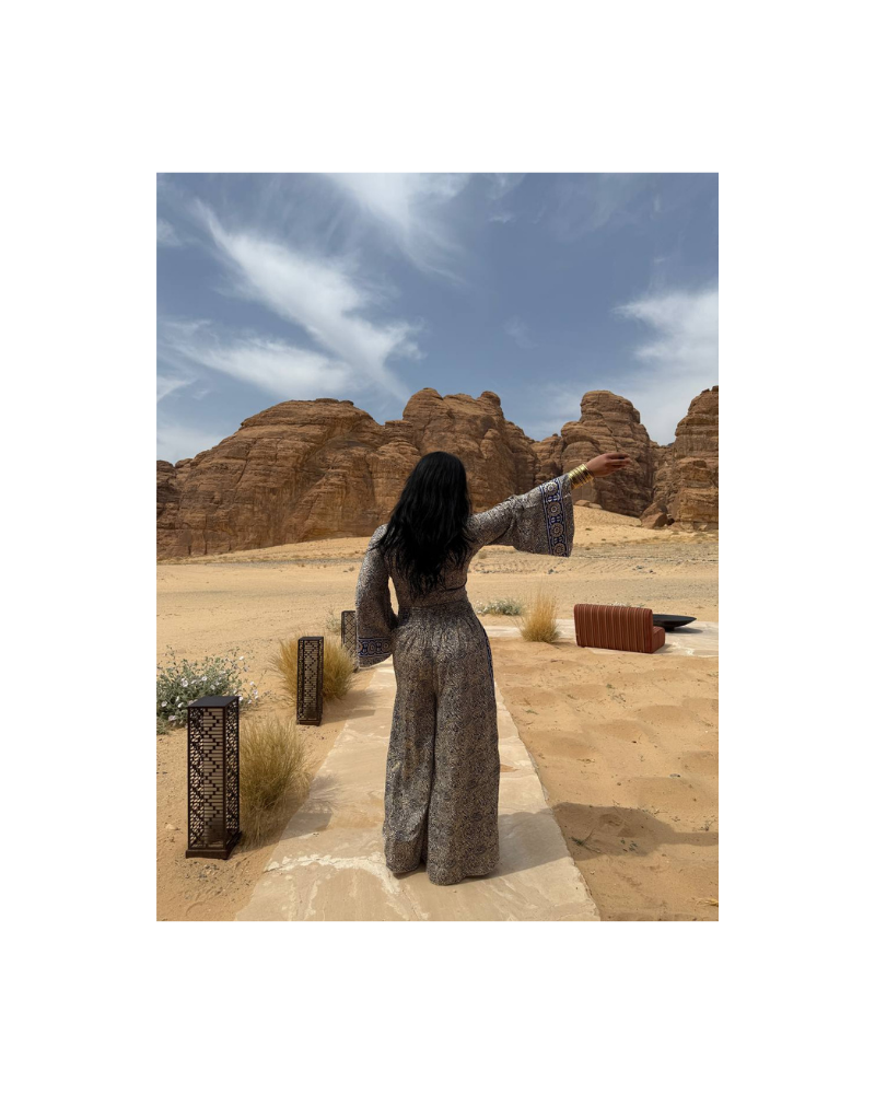 Gold yaldızlı bohem takım