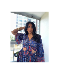LACİVERT BOLERO PANTOLON TAKIM