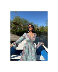 madonna yaka soft elbise