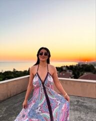 Candy crush  Bağlamalı Taşlı Elbise