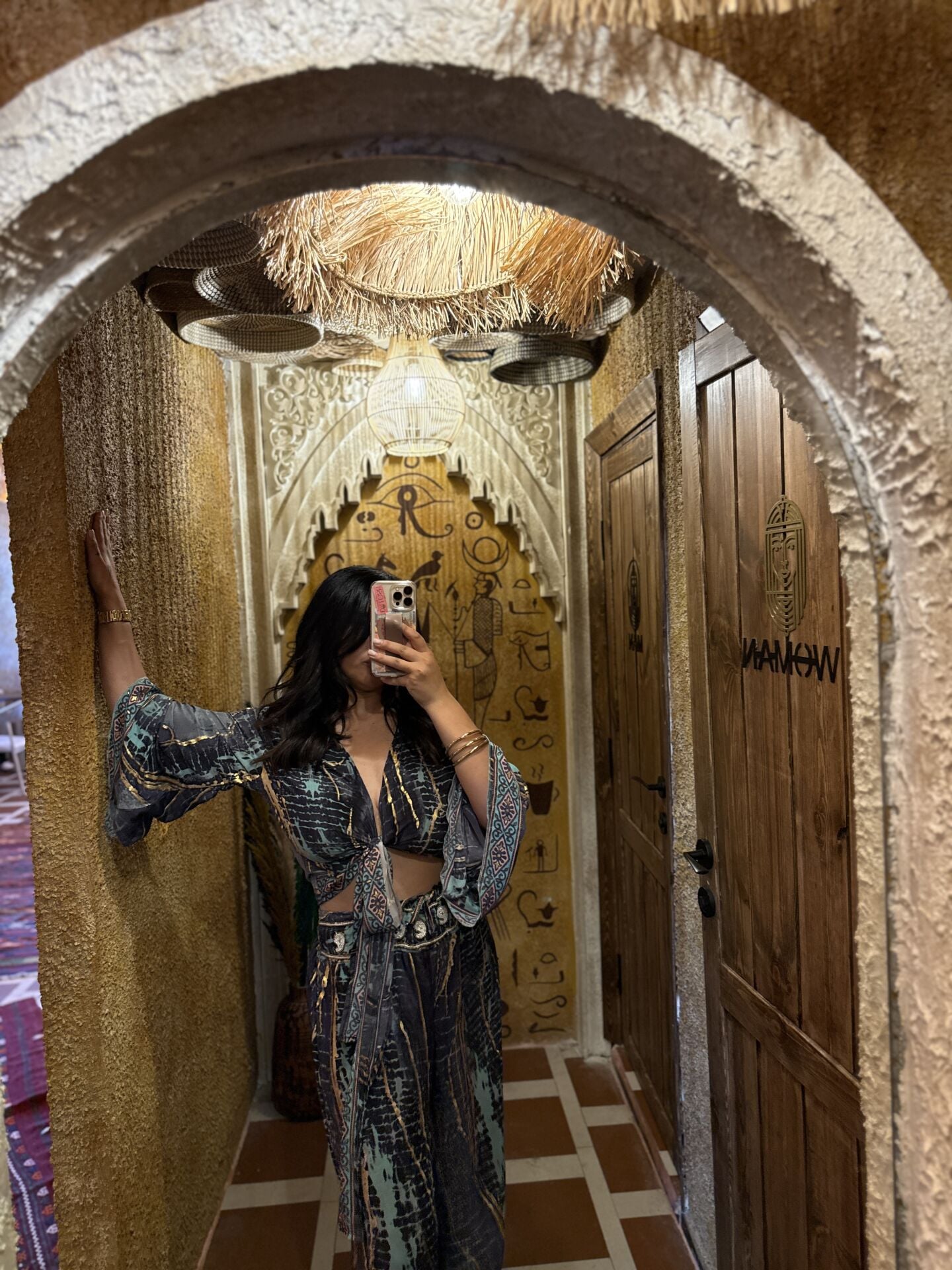 Lacivert ipek pantolon takım